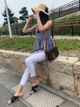 Maさん（レディース・172cm）の夏コーディネート