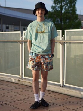 sugamata_iさん（メンズ・170cm）の夏コーディネート