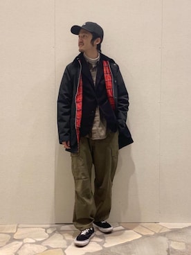 「■THE NORTH FACE」｜sugamata_iさん（メンズ・170cm）の冬コーディネート