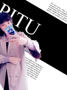 「森」｜瑞希亚さん（レディース・164cm）の冬コーディネート