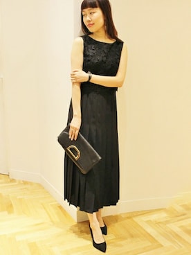 「FIGARO Paris（フィガロパリ）のアイテム」を使った、mmmさん（レディース・161cm）の春コーディネート