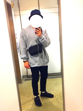 うしさん（メンズ・182cm）の秋コーディネート