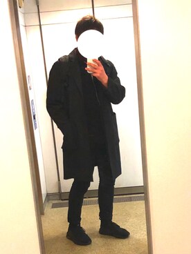 うしさん（メンズ・182cm）の冬コーディネート