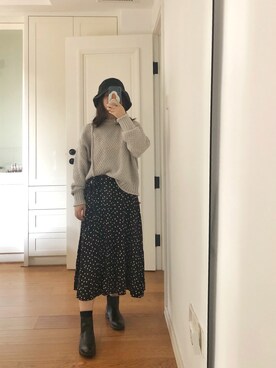 懒猫猫3030さん（レディース・152cm）の秋コーディネート