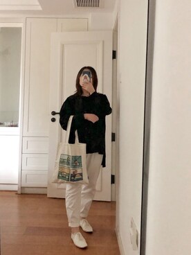 「milady（ミレディ）のアイテム」を使った、懒猫猫3030さん（レディース・152cm）の秋コーディネート