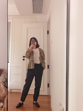 懒猫猫3030さん（レディース・152cm）の春コーディネート