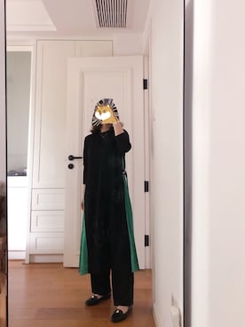 「STUART WEITZMAN（スチュアートワイツマン）のアイテム（バレエシューズ）」を使った、懒猫猫3030さん（レディース・152cm）の春コーディネート