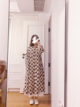 「milady（ミレディ）のアイテム」を使った、懒猫猫3030さん（レディース・152cm）の夏コーディネート