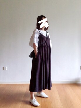 「milady（ミレディ）のアイテム」を使った、懒猫猫3030さん（レディース・152cm）の夏コーディネート