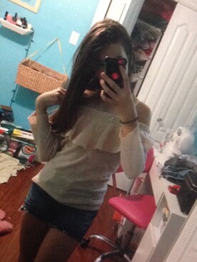 「Hart（ハート）のアイテム」を使った、FeFeさん（レディース・147cm）の夏コーディネート