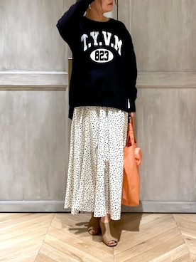 SEKIGUCHI.Rさん（レディース・158cm）の冬コーディネート