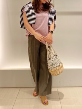 SEKIGUCHI.Rさん（レディース・160cm）の春コーディネート