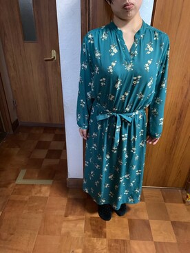 「DRESKIP（ドレスキップ）のアイテム（ワンピース/ドレス）」を使った、斎木怜子さん（レディース・150cm）の春コーディネート