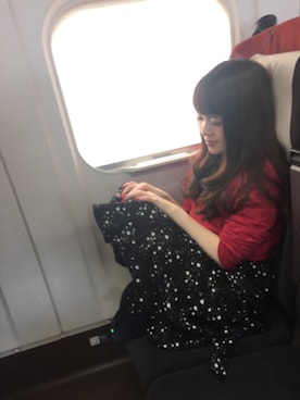 「WILLSELECTION（ウィルセレクション）のアイテム（ワンピース、ブラック系）」を使った、Appp1uさん（レディース）の冬コーディネート