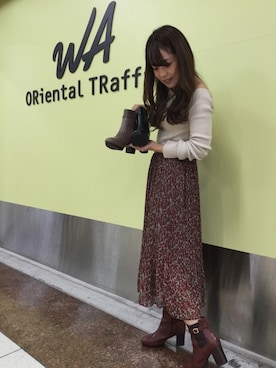 WA ORiental TRaffic さん（レディース・156cm）の冬コーディネート
