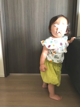 ゆいたろうさん（キッズ・70cm）の夏コーディネート