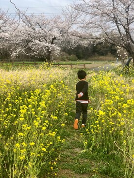 YUさん（キッズ・110cm）の春コーディネート