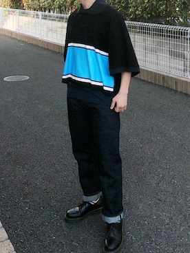 「neonsign」｜「アイテム（ブーツ）」を使った、kクンさん（メンズ・169cm）の春コーディネート