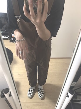 「WHO'S WHO gallery（フーズフーギャラリー）のアイテム（オールインワン・サロペット）」を使った、zuuuさん（メンズ・168cm）の秋コーディネート