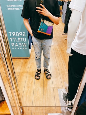 abewangさん（メンズ・174cm）の夏コーディネート