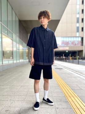 「☆柄シャツ」｜tsujimoto_kさん（メンズ・169cm）の夏コーディネート