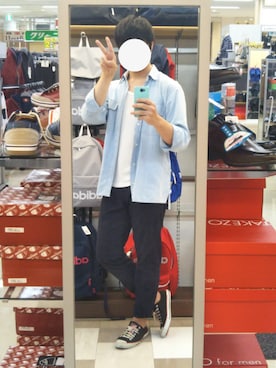 「JUNKO SHIMADA（ジュンコシマダ）のアイテム」を使った、たけよしさん（メンズ・180cm）の秋コーディネート