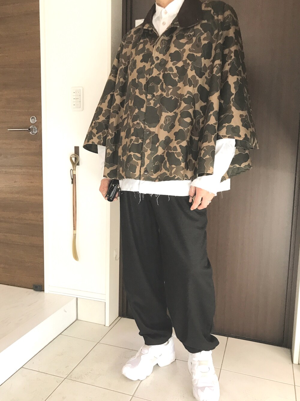 「今日のコーデ、ビッグシルエット、春コーデ、オトナカジュアル」｜「UNIONのアイテム（シャツ/ブラウス、ホワイト系）」を使った、sasazunzunさん（メンズ・178cm）の夏コーディネートの1枚目の写真