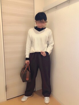 ぽんた◎さん（レディース・153cm）の冬コーディネート