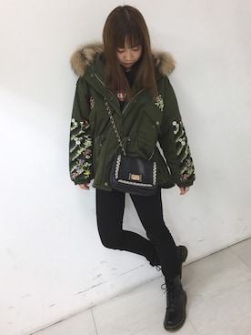 Elie masukoさんの「early moussy L/TSJ」を使ったコーディネート