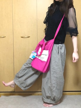 「archives e'pice（アルシーヴエピス）のアイテム」を使った、ayakaさん（レディース・165cm）の夏コーディネート