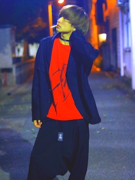 50Riverさん（メンズ・173cm）の秋コーディネート