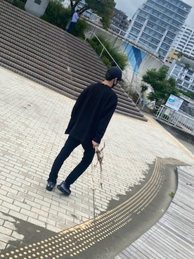 「improves（インプローブス）のアイテム（トップス）」を使った、ｻﾈﾐさん（メンズ・176cm）の冬コーディネート