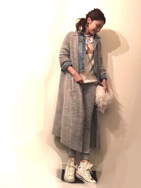 malieさん（レディース・167cm）の冬コーディネート