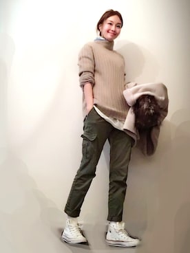 malieさん（レディース・167cm）の冬コーディネート