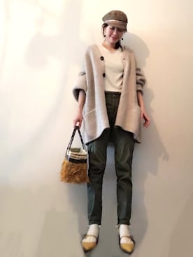 malieさん（レディース・167cm）の冬コーディネート