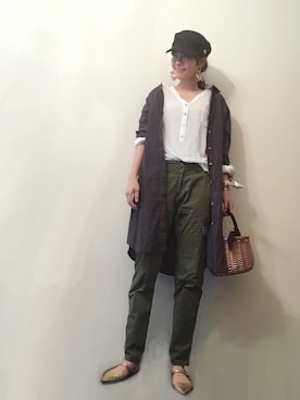 malieさん（レディース・167cm）の春コーディネート