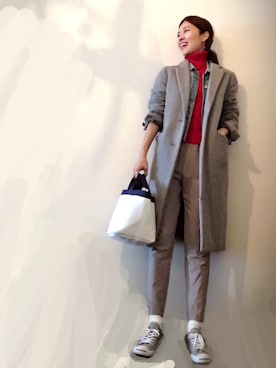 malieさん（レディース・167cm）の冬コーディネート