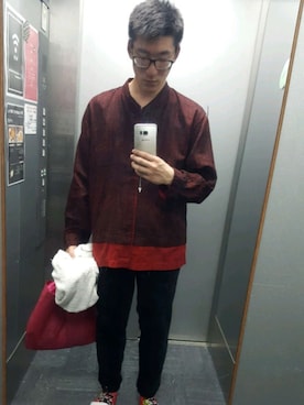 「holiday」｜Jeremy Longさん（メンズ・170cm）の春コーディネート