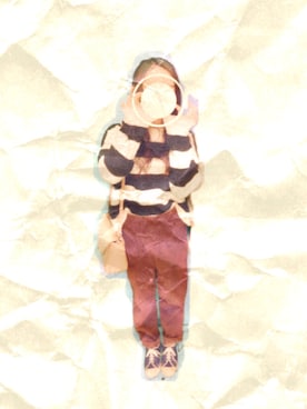 ぽこぴんさんのコーディネート