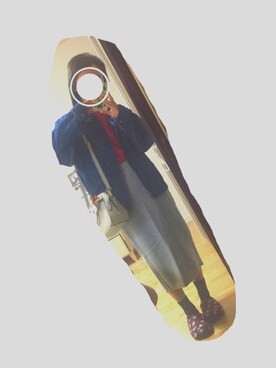 「MACARONIC（マカロニック）のアイテム」を使った、ぽこぴんさん（レディース・152cm）の春コーディネート