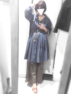 「ANDREA POMPILIO（アンドレアポンピリオ）のアイテム」を使った、cheapさん（レディース・154cm）の春コーディネート