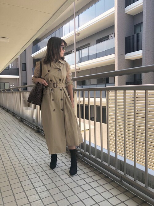 アメリCUT OFF TRENCH VEST AMERIカットオフトレンチベスト Ameri（アメリ）の「CUT OFF TRENCH VEST（トレンチコート