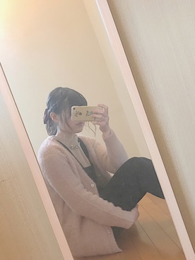 「Rirandture」｜「アイテム（オールインワン・サロペット）」を使った、ゆーあさん（レディース・157cm）の冬コーディネート