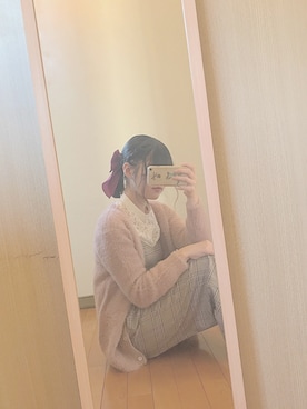 「Rirandture」｜「アイテム（サロペット/オーバーオール）」を使った、ゆーあさん（レディース・157cm）の冬コーディネート