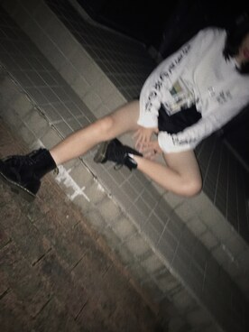 「A.D.G（エーディージー）のアイテム」を使った、MINAHO☺︎さん（レディース・156cm）の秋コーディネート