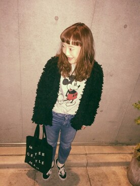 「MR.GENTLEMAN（ミスタージェントルマン）のアイテム」を使った、sachikidさん（レディース・155cm）の秋コーディネート