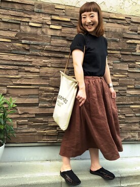 sachikidさん（レディース・155cm）の夏コーディネート