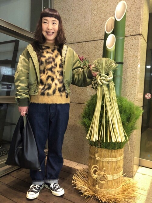 ニット/セーター AMERI  KID MOHAIR LEOPARD KNIT 美品】 AMERI KID MOHAIR LEOPARD KNIT - メルカリ