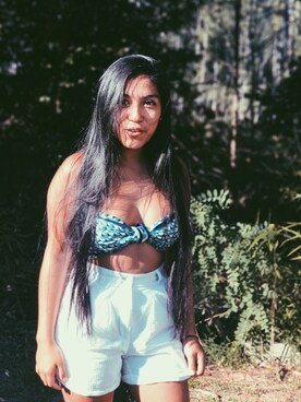 「model」｜Alma Garciaさん（レディース・150cm）の秋コーディネート