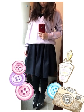 「モダール」｜ミサミサさん（レディース・155cm）の春コーディネート